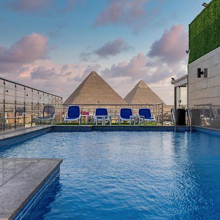 Pyramids Plateau Hotel Kafret el-Gabal Exterior foto